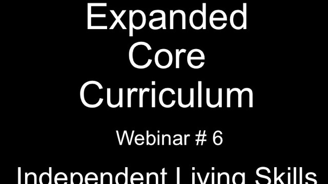The ECC: #6 Independent Living